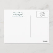 Carte Postale "Chalet sur les Fens" (Dos)