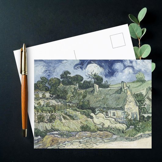 Carte Postale Chalets à Cordeville, Vincent van Gogh