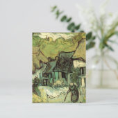 Carte Postale Chalets à Jorgus par Vincent van Gogh (Debout devant)