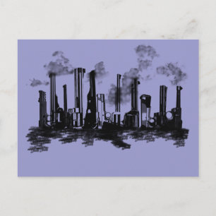 Carte Postale Chaleur de ville