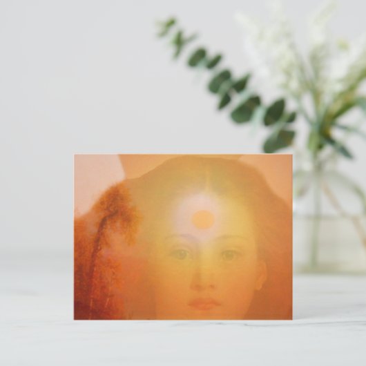 Carte Postale Chaleur d'un ange (Debout devant)