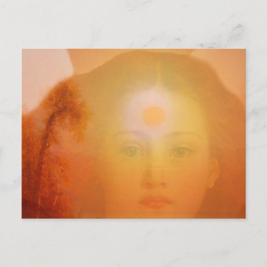 Carte Postale Chaleur d'un ange (Devant)