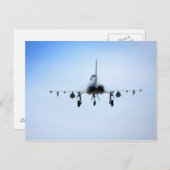 Carte Postale Chaleur Euro Fighter (Devant / Derrière)