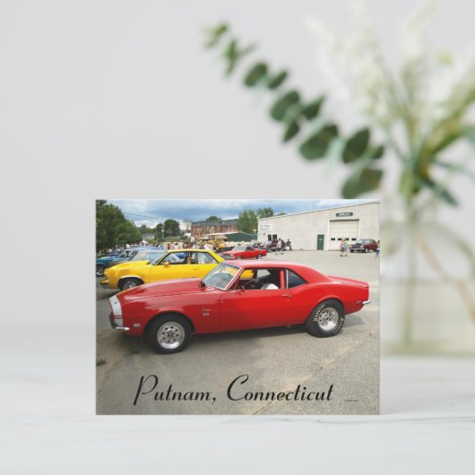 Carte Postale Chaleur rouge (Debout devant)