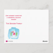 Carte Postale Chaleurest Wishes customizable photo card (Dos)