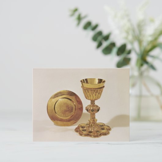 Carte Postale Chalice et patte (Debout devant)