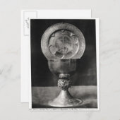 Carte Postale Chalice et plaque eucharistique (Devant / Derrière)