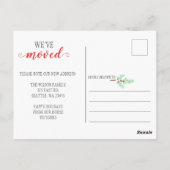 Carte Postale Chalk Deck The New Halls Moving Faire-part (Dos)