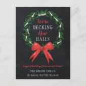 Carte Postale Chalk Deck The New Halls Moving Faire-part (Devant)