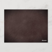 Carte Postale Chalkboard Cupids Sauvegarder la Date (Dos)