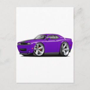 Carte Postale Challenger SRT8 Purple-Black