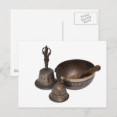 Carte Postale chaman (Devant / Derrière)