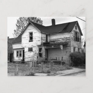 Carte Postale Chambre abandonnée