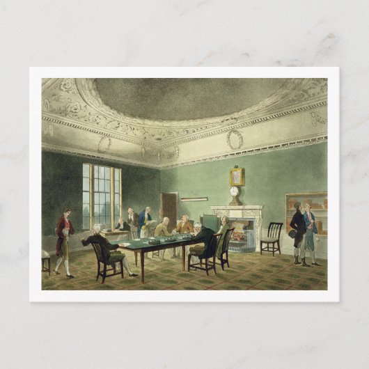 Carte Postale Chambre de commerce, du microcosme Ackermann de Lo (Devant)