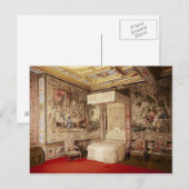 Carte Postale Chambre de lit du roi (Devant / Derrière)