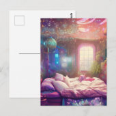 Carte postale Chambre des Plantes bohème (Devant / Derrière)