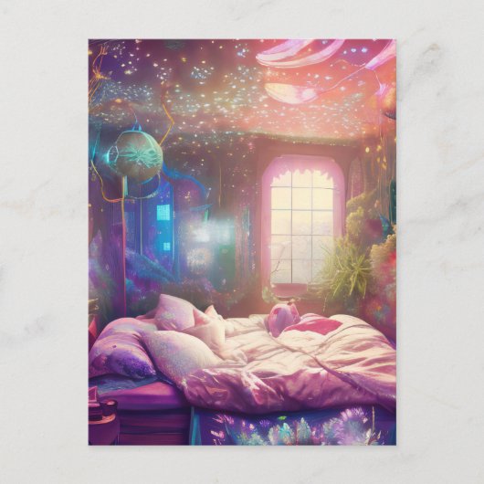 Carte postale Chambre des Plantes bohème (Devant)