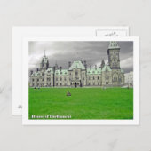 Carte Postale Chambre du Parlement (Devant / Derrière)