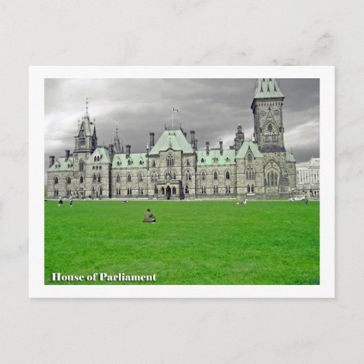 Carte Postale Chambre du Parlement (Devant)
