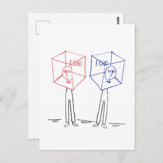 Carte Postale Chambre Echo (Devant / Derrière)