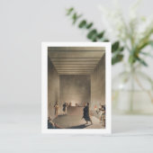 Carte Postale Chambre et Sarcophage dans la Grande Pyramide de G (Debout devant)