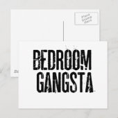 Carte Postale Chambre Gangsta (Devant / Derrière)