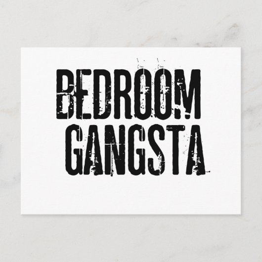 Carte Postale Chambre Gangsta (Devant)