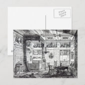 Carte Postale Chambre Lit (Devant / Derrière)