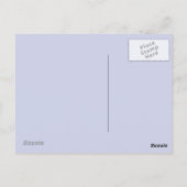 Carte Postale Chambre pourpre (Dos)