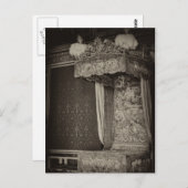 Carte Postale Chambre royale, Château Versailles (Devant / Derrière)