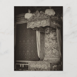 Carte Postale Chambre royale, Château Versailles