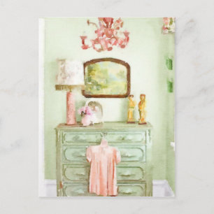 Carte Postale Chambre Shabby