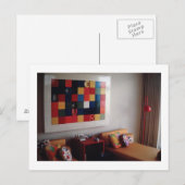 Carte Postale Chambres De L'Hôtel Mod 1968 (Devant / Derrière)