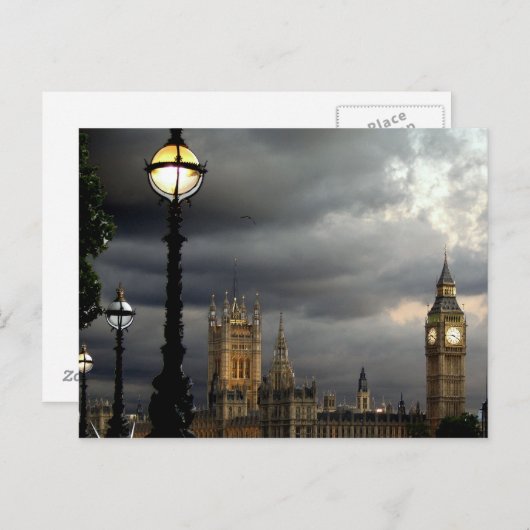 Carte Postale Chambres du Parlement (Devant / Derrière)