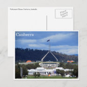 Carte Postale chambres du parlement (Devant / Derrière)