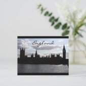 Carte Postale chambres du parlement (Debout devant)