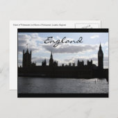 Carte Postale chambres du parlement (Devant / Derrière)