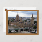 Carte Postale Chambres du Parlement (Devant / Derrière)