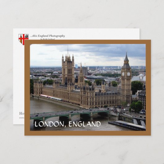 Carte Postale Chambres du Parlement (Devant / Derrière)