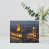Carte Postale Chambres du Parlement, Big Ben, Westminster (Debout devant)
