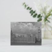 Carte Postale Chambres du Parlement de Londres et Big Ben (Debout devant)