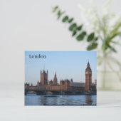 Carte Postale Chambres du Parlement, Londres (Debout devant)