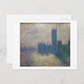 Carte Postale Chambres du Parlement (Londres), Monet (Devant / Derrière)