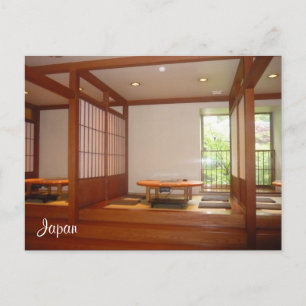 Carte Postale chambres japonaises