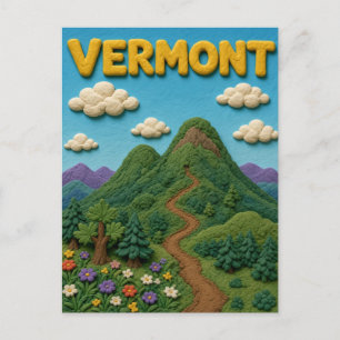 Carte Postale Chameau du Vermont Moderne KLAYKOO