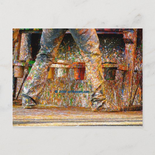 Carte Postale Chameleon (Devant)