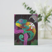 Carte Postale Chameleon Tattoo (Debout devant)