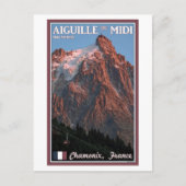 Carte Postale Chamonix - Aiguille du Midi (Devant)