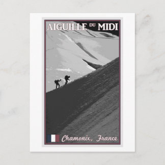 Carte Postale Chamonix - Aiguille du Midi Arete