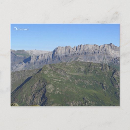 Carte Postale Chamonix Alpes (Devant)